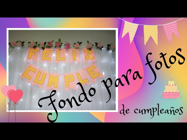 Vídeo relacionado con SAVITA Happy Birthday Run Fondo, 183x110cm Espeluznante Rústico Misterioso Alfabeto Fondo Fotográfico Bombillas Retro Banner Pared Decoración para Niños Cumpleaños Halloween Suministros de Fiesta