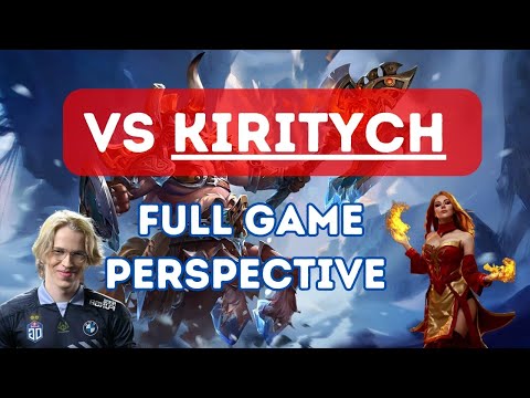 Topson Centaur against Ranked Number 2 Kiritych Lina | Full GAMEPLAY [ DOTA 2 PERSPECTIVE ]