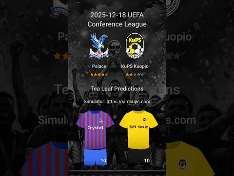 Crystal Palace vs KuPS Kuopio - 2025 UEFA Conference League | Quick Match Simulation & Analysis