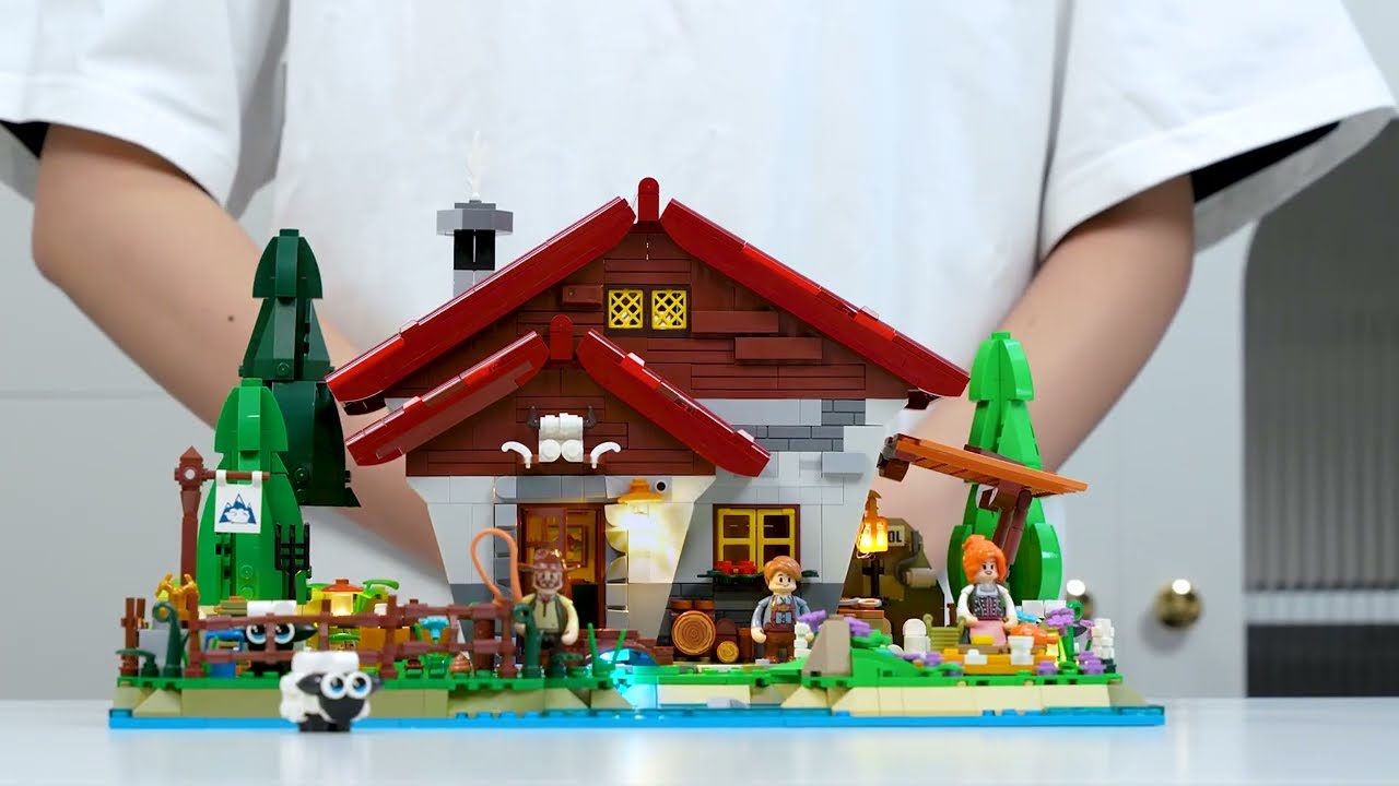 Lumibricks Shepherd's Cottage – Schäferhütte mit LED-Beleuchtung