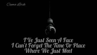 I&#39;ve Just Seen A Face - Dawn &amp; Hawkes - Lyric Video  (Cover)
