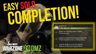EASY SOLO Caved In Mission Completion for White Lotus | Call of Duty Warzone 2.0 DMZ