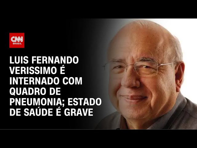 Luis Fernando Veríssimo está na UTI de hospital em Porto Alegre | AGORA CNN