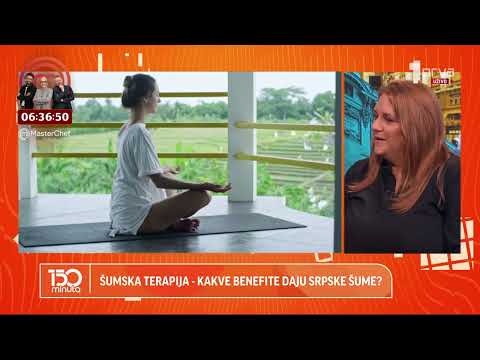 Šumska medicina - uticaj boravka u prirodi na ljudsko zdravlje - 150 MINUTA