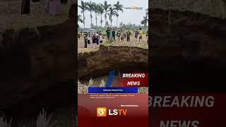 Download lagu Sawah Luluih, Fenomena Sinkhole Muncul di Pertanian Situjuah Batua Limapuluh Kota mp3