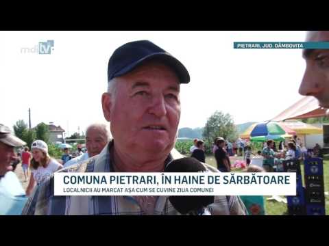 COMUNA PIETRARI IN HAINE DE SARBATOARE   YOUTUBE