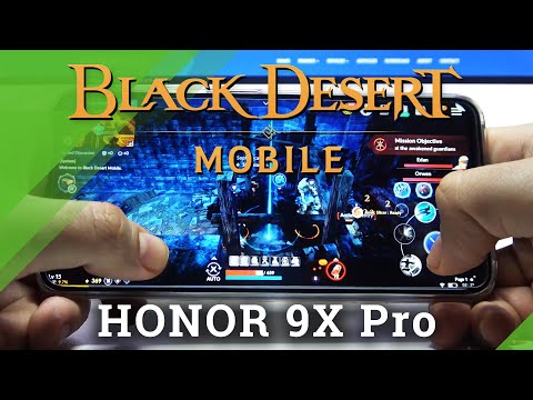 BLACK DESERT Online on Honor 9X Pro  – High Graphics Test