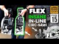 FLEX Preview with the World's FIRST 24V In-Line Circular Saw. Plus your power tool news. S4E15