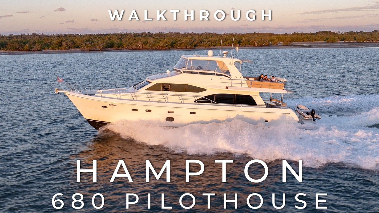 2008 Hampton 680 Pilothouse video thumbnail