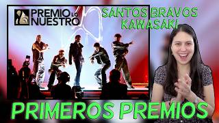 Download lagu 🔥 PRIMERA VEZ EN VIVO… ¿Valen el hype? Santos Bravos — Kawasaki en vivo Premios Lo Nuestro 2026 mp3
