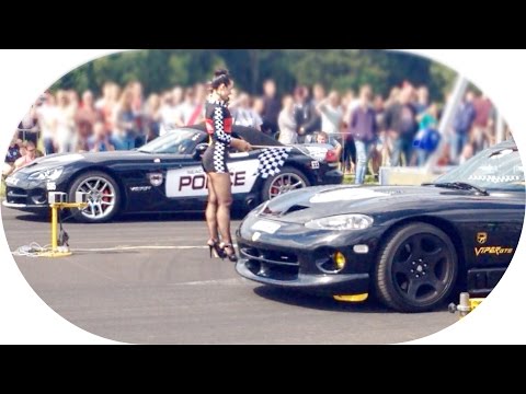 Drag Race Dodge Viper SRT-10 VS Dodge Viper GTS