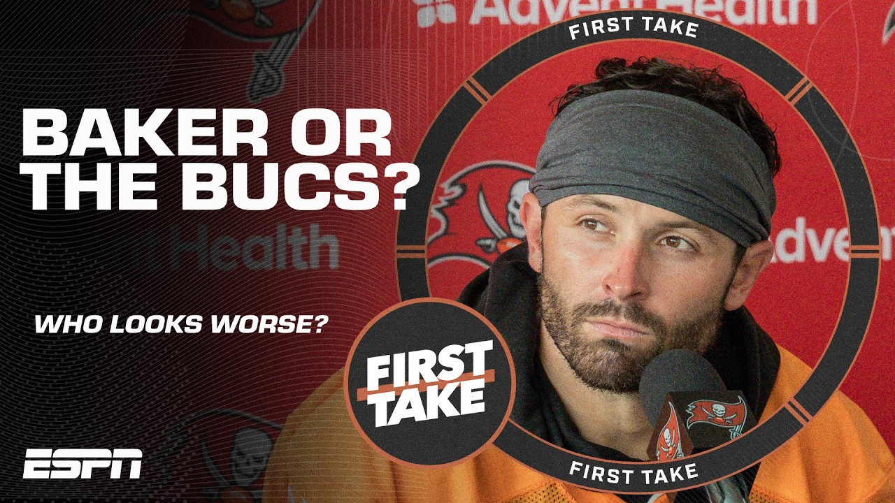 Does Baker Mayfield or the Bucs LOOK WORSE in the contract situation? 😳 | First Take
