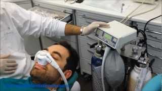 Intarsio su molare in paziente fobico, in sedazione cosciente con protossido d'azoto: 2° parte