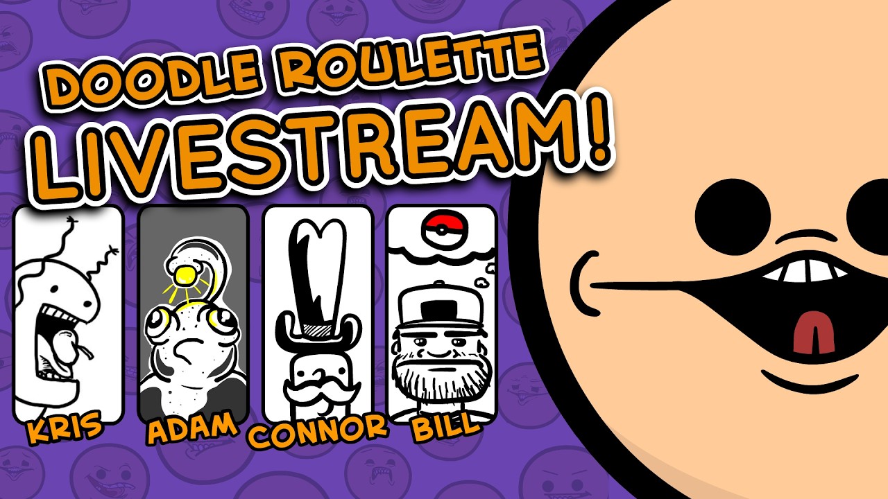 Doodle Roulette - with Adam, Bill, Kris, & Connor