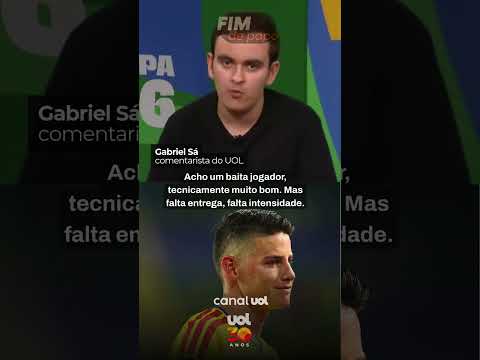 JAMES FOI FANTÁSTICO! PELA COLÔMBIA, TEM 'BOA VONTADE' QUE FALTOU NO SÃO PAULO, ANALISA SÁ