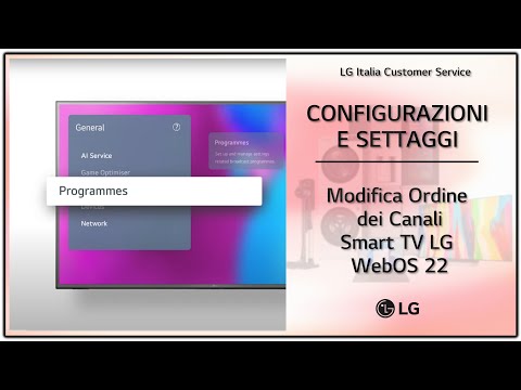 Téléviseur LG | Comment changer l'ordre des chaînes sur LG WebOS 22 Smart TV