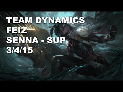 Team Dynamics Feiz Sup Senna vs Thresh - KR Grandmaster Patch 10.8