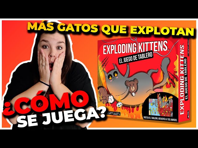 Vídeo relacionado con Exploding Kittens The Board Game Superfan with Acrylic Meeples, 2-6, Age 7+