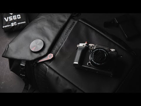 I Think I Found The Perfect Backpack For My FUJIFILM X-T5! The VSGO 20L Everyday Backpack