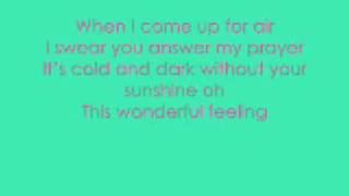Jesse McCartney - Sunshine (New Song With Lyrics)