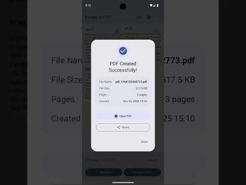 Image to PDF Maker video thumbnail
