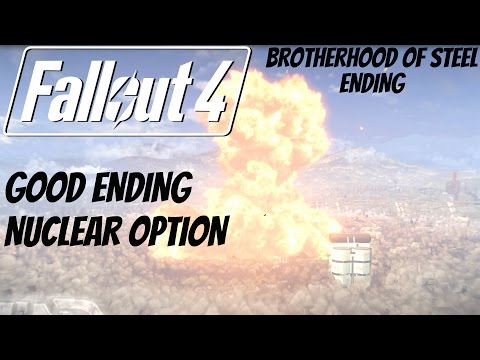 Fallout 4 - Good Ending / Brotherhood of Steel Ending (Destroy Institute)