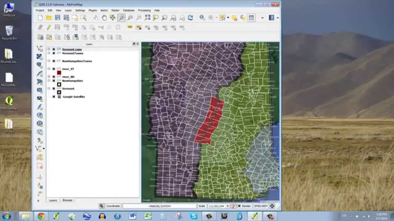 Intro 1.4 -- (QGIS):  Exports, Print Composer, Troubleshooting