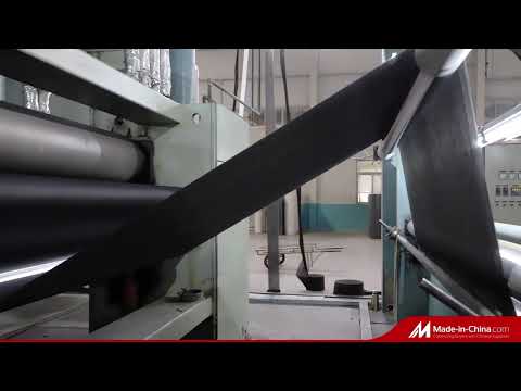 Production process for spunbond PPNW