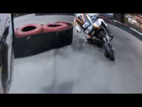 Kartbike practice at FKI Machelen - Fast Laps, Slides, Close Calls