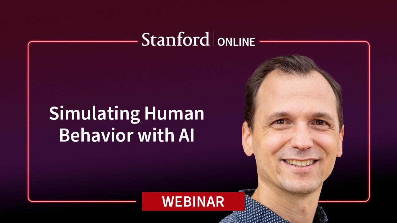 Webinar: AI Agent Simulation of Human Behavior with Michael Bernstein