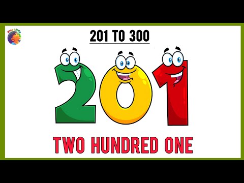 counting numbers from 201 to 300 || number counting video #counting