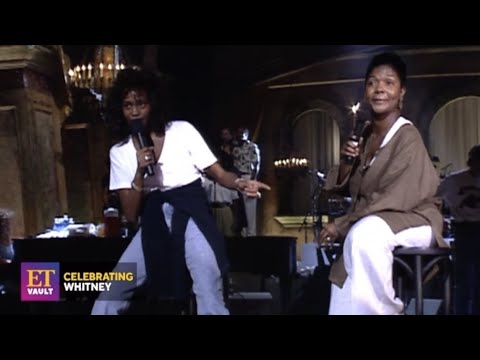 Grammy Flashback 1996 Cece Winans Talks About Whitney Houston + Rehearsal Snippet