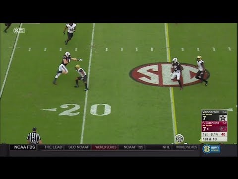2017 USC vs Vanderbilt - Hayden Hurst 16 Yd Reception