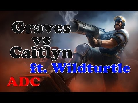 Wildturtle - Graves vs Caitlyn (Otte) - ADC - Challenger I