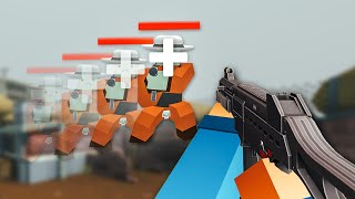 What PERFECT TRACKNG Looks Like in Krunker.io (47-1, 46-3 SMG Gameplay)
