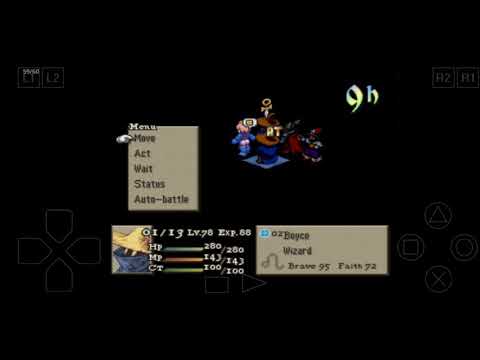 Final Fantasy Tactics Psx - The power of Magerai. Mage + Samurai.