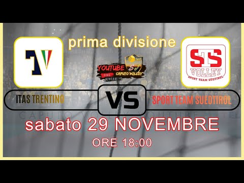 prima divisione maschile Itas Trentino vs STS Südtirol