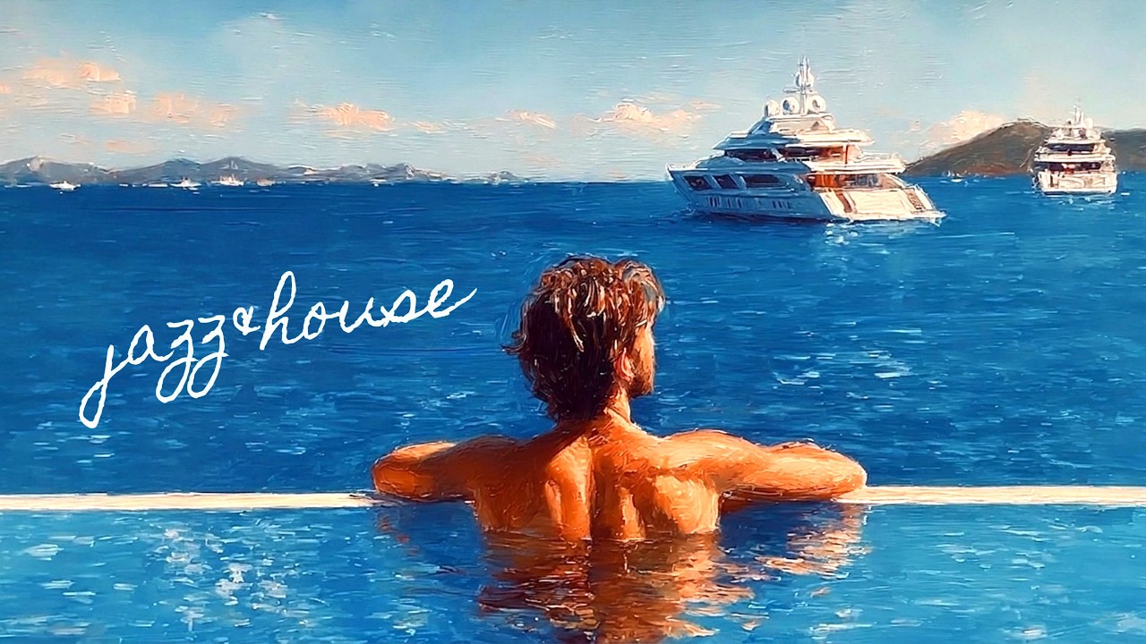Mediterranean Azure Serenity: Jazz House Collection | LAURENT, BYRD | Coastal Summer Vibes