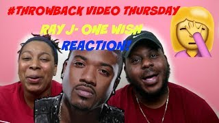 Ray J - One Wish (Official Music Video) in HQ with lyrics | REACTION| THROWBACK