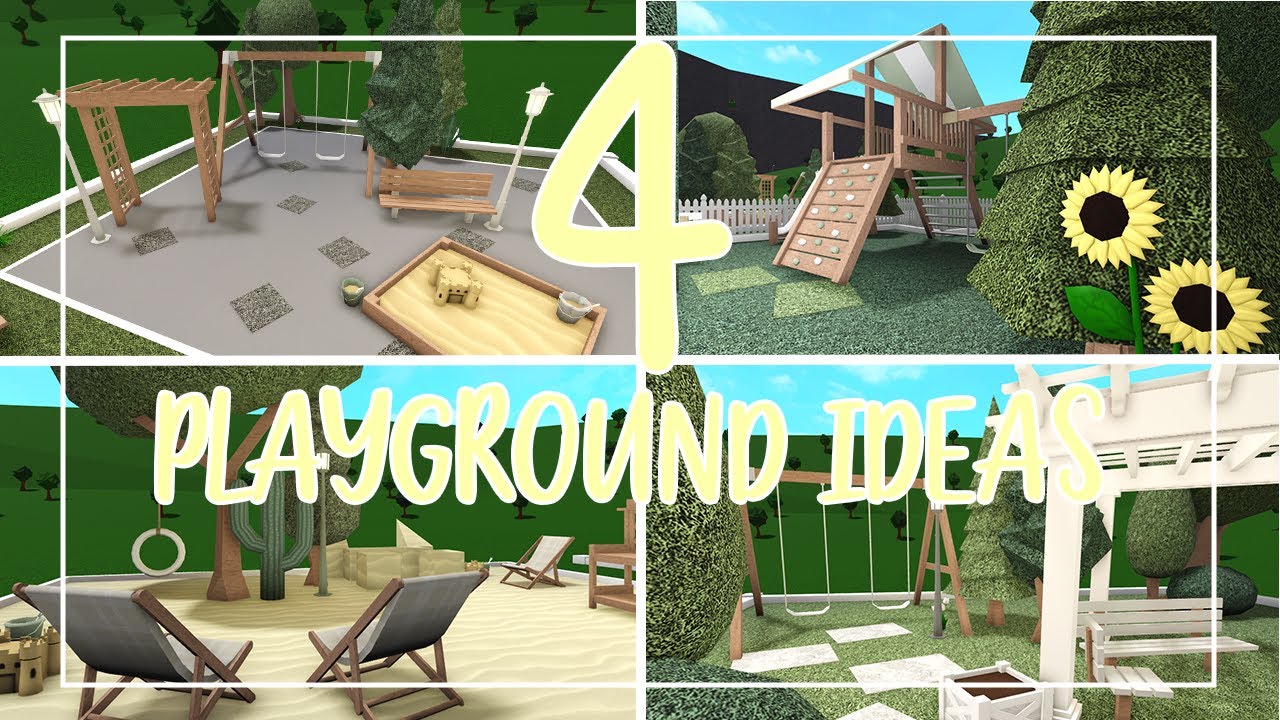 Bloxburg | 4 Playground Ideas