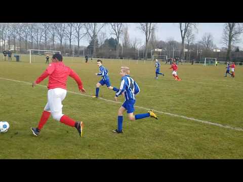 1e helft | Deel 1/3 | RVVH JO11-1 - LMO JO11-1 op 10-3-2018 in 4K