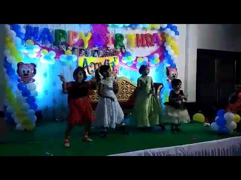 Anvit First BirthDay ..Cute Gals dancing