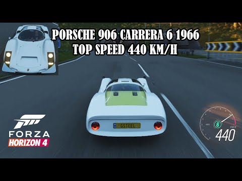 Thumbnail for Porsche 906 Carrera 6 1966 Top Speed 440 Kmh - Forza Horizon 4 Ultimate by Porsche 906