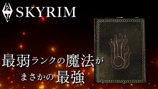 カースターグも瞬殺する最強魔法「爆発」【SKYRIM解説】