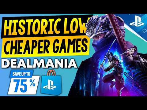 TONS of Great HISTORIC LOW PRICES PSN DEALMANIA Sale PS5/PS4 Game Deals EVEN CHEAPER!