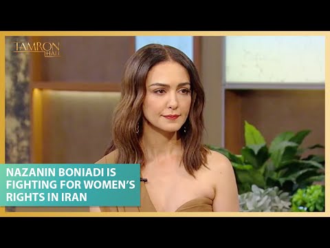 Nazanin Boniadi Is Fighting on the Frontlines For Women’s Rights in Iran