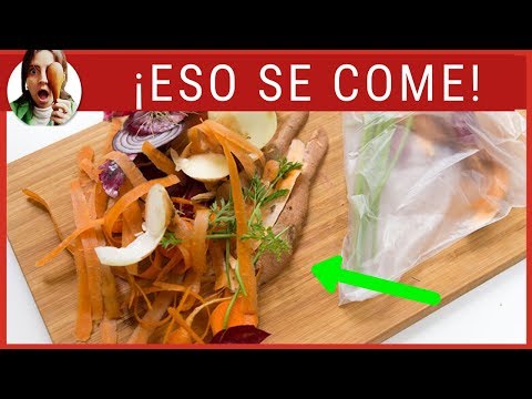 15 ALIMENTOS QUE ESTÁS TIRANDO Y PUEDES APROVECHAR