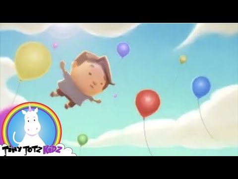 The Balloon Song | Count The Balloons + Learn Your Colors | Song For Kids | Tiny Totz Kidz