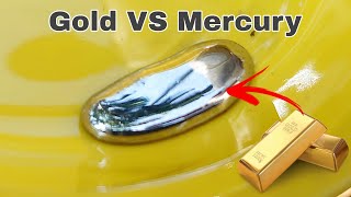Gold VS Mercury | How To Remove Mercury From Gold