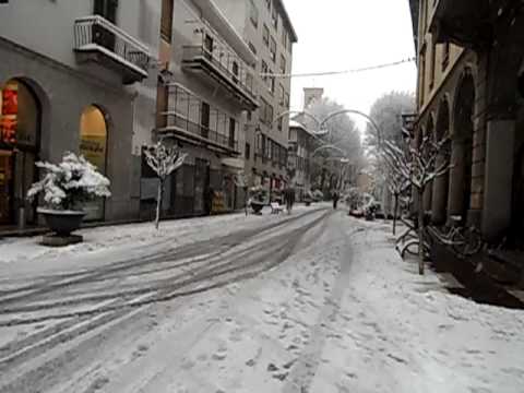 Saronno sotto la neve